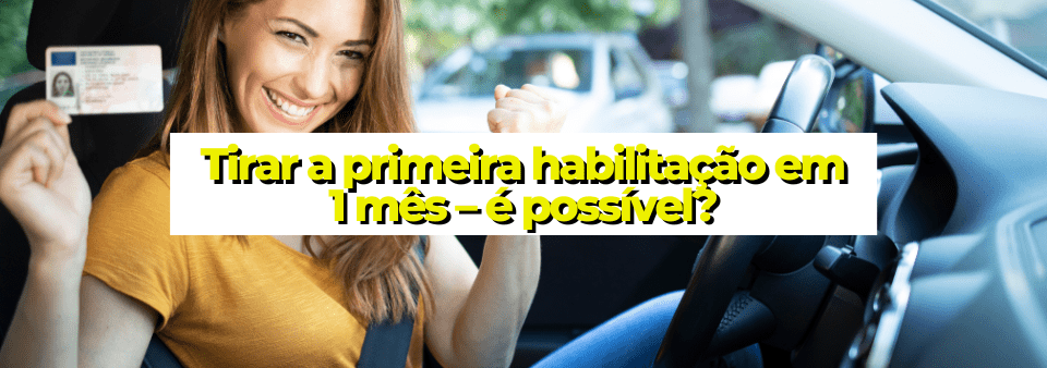 primeira habilitação