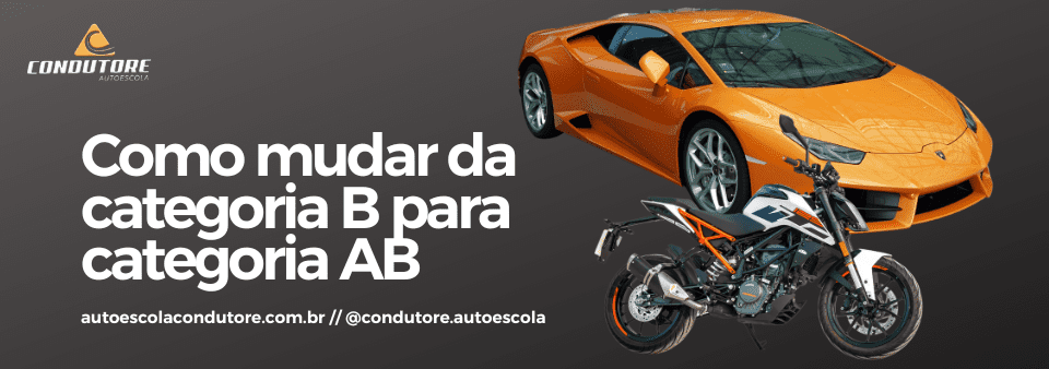 Como mudar da categoria B para categoria AB